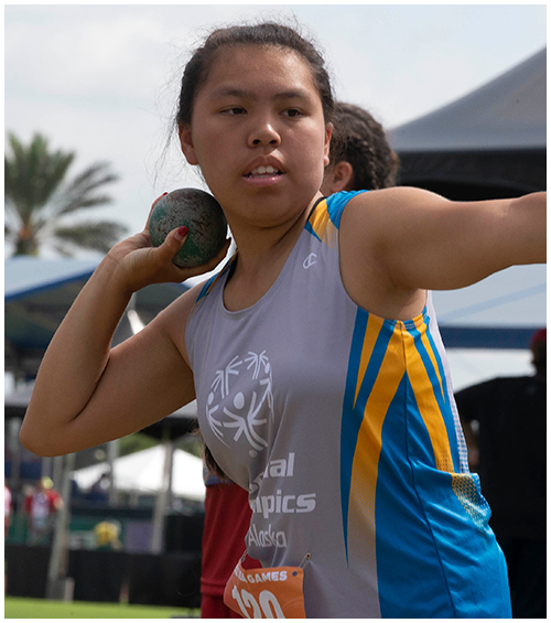 Shot Put Athlete